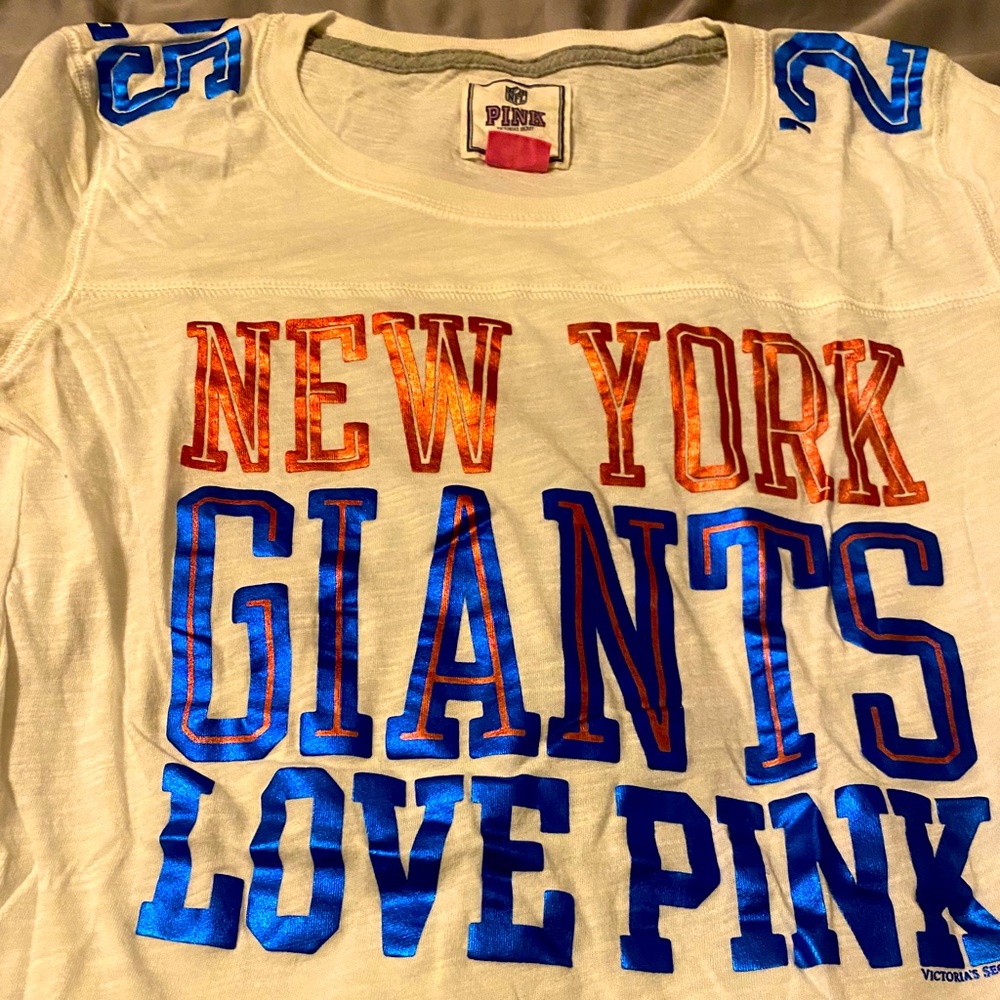 Vintage Victoria’s Secret NY Giants NFL t shirt - Picture 2 of 3